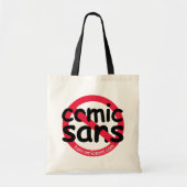 Geen Comic Sans Tas (Voorkant)