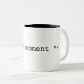 /*Geen commentaar*/ mok (Voorkant rechts)