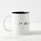 /*Geen commentaar*/ mok (Links)