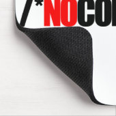 Geen commentaar Muismat (Hoek)