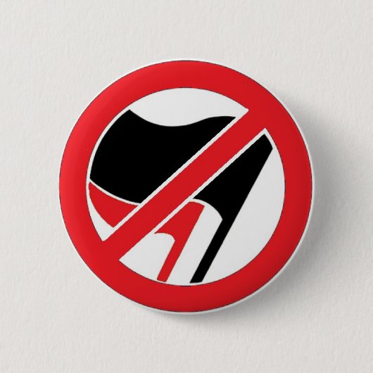 Geen Commies! Ronde Button 5,7 Cm (Voorkant)