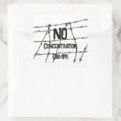 Geen concentratiekampen sticker (Tas)