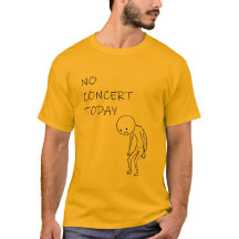 Geen concert vandaag - Grappig cadeau voor muziekl