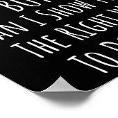 Geen controle freak, maar grappige perfectionistis poster (Hoek)