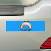 Geen convenant van Homo God Bumpersticker (Op auto)