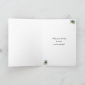 "Geen creatie was het stichten van de Vakantie Kaa Feestdagen Kaart (Binnen)