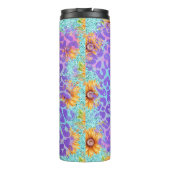 Geen crisis toegestaan... smalle Sarcastische prij Thermosbeker (Achterkant)