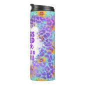 Geen crisis toegestaan... smalle Sarcastische prij Thermosbeker (Geroteerd rechts)