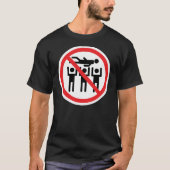 Geen Crowd Surfing T-shirt (Voorkant)