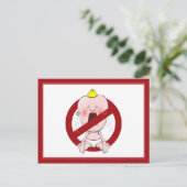 GEEN CRY BABIES BRIEFKAART (Staand voorkant)