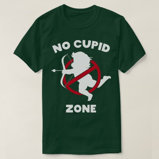Geen Cupido Zone 2 T-shirt (Design voorkant)