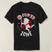 Geen Cupido Zone T-shirt (Design voorkant)