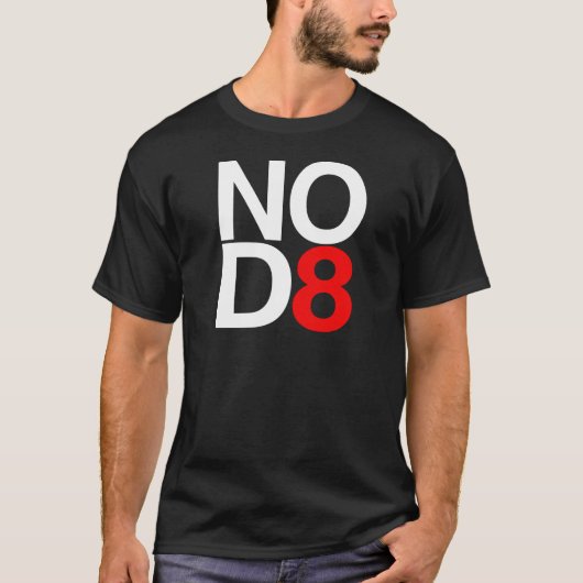 GEEN D8 T-SHIRT (Voorkant)