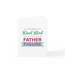 Geen Dad Bod, Het is een Vaderfiguur Typografie