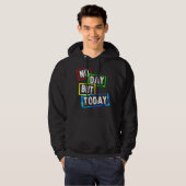 Geen dag, vandaag hoodie (Voorkant volledig)
