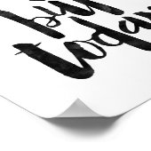 Geen dag, vandaag poster (Hoek)