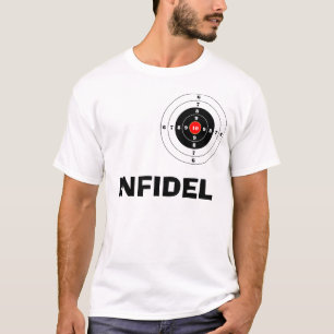 Geen darmen, geen glorie, Infidel T-shirt