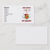 Geen darmen zonder glans (anatomie van het spijsve visitekaartje (Voorkant / Achterkant)