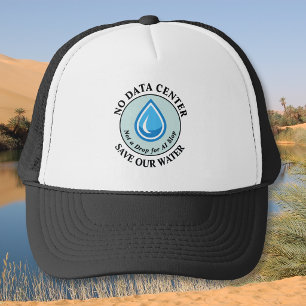 GEEN DATACENTRUM RED ONZE WATER NIET ÉÉN DROPPEL V TRUCKER PET