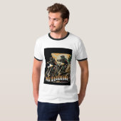 Geen deadline - alleen adrenaline rush crossmotor t-shirt (Voorkant volledig)