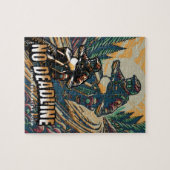 Geen deadline, gewoon adrenaline legpuzzel (Horizontaal)