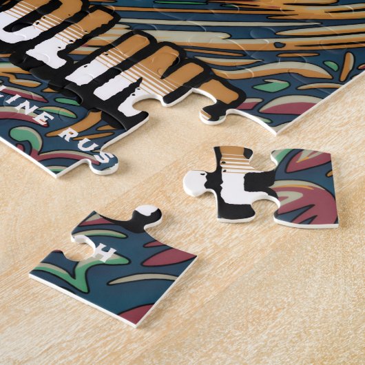 Geen deadline, gewoon adrenaline legpuzzel (Zijkant)