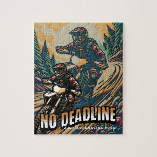 Geen deadline, gewoon adrenaline legpuzzel