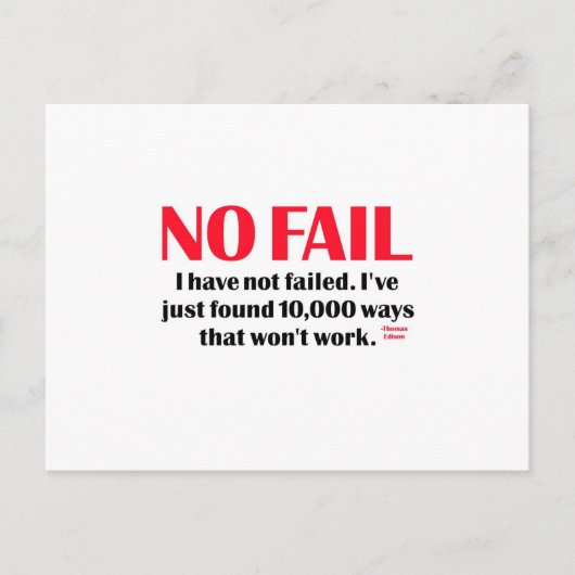 Geen defect briefkaart (Voorkant)