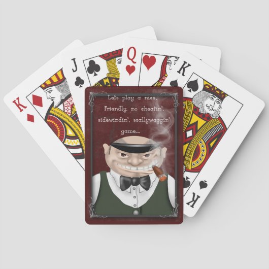 Geen Dek Cheatin van Speelkaarten! Pokerkaarten (Achterkant)