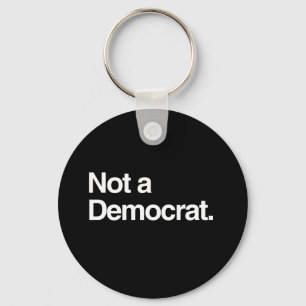 GEEN DEMOCRAT SLEUTELHANGER