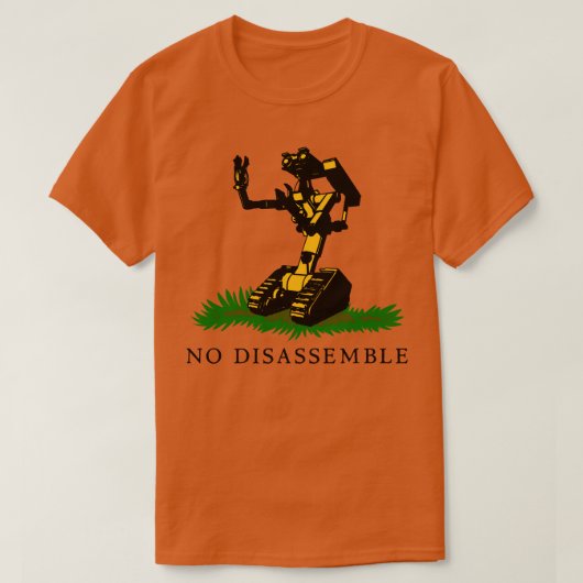 Geen demontage t-shirt (Design voorkant)