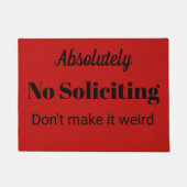 Geen deurmat opvragen (Voorkant)