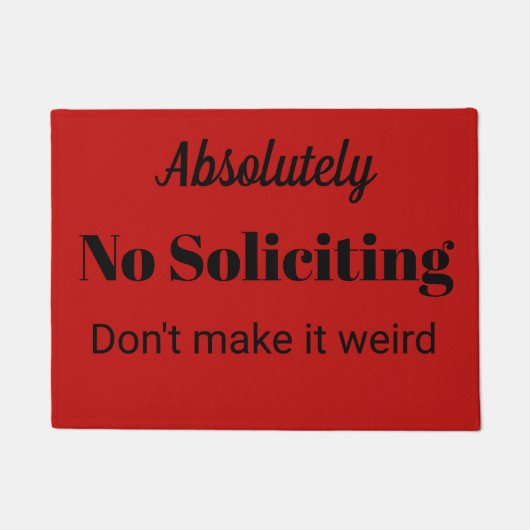 Geen deurmat opvragen (Voorkant)