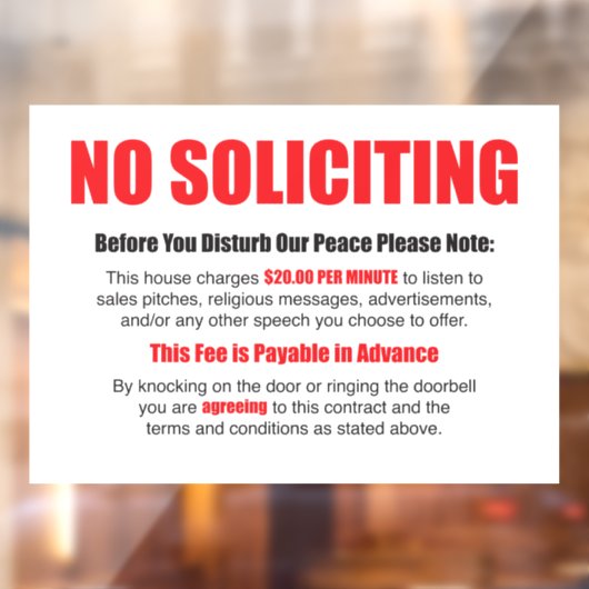 Geen deursluitingen opvragen raamsticker (Vel 2)