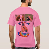 geen dierenmishandeling t-shirt (Achterkant)