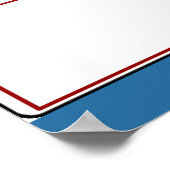 Geen Digging op Voorruimten, voeg tekst toe, Teken Poster (Hoek)