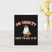 Geen Diggity Bout om het op te blazen.. Kaart (Gele Bloem)