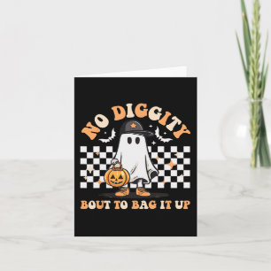 Geen Diggity Gaat Het Inpakken Schattig Spook Hall Kaart