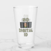 Geen digitale id glas (Achterkant)