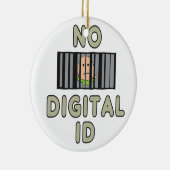 Geen digitale id keramisch ornament (Rechts)