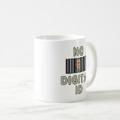 Geen digitale id koffiemok (Voorkant rechts)