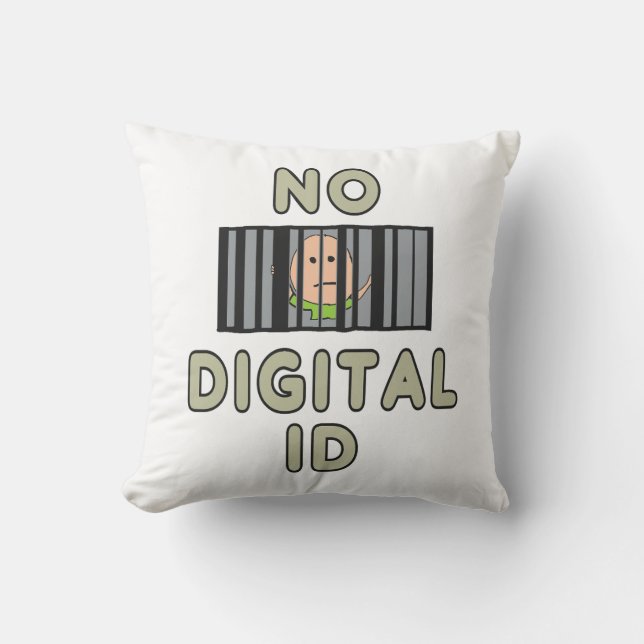 Geen digitale id kussen (Voorkant)