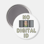 Geen digitale id magneet (Voorkant / Achterkant)