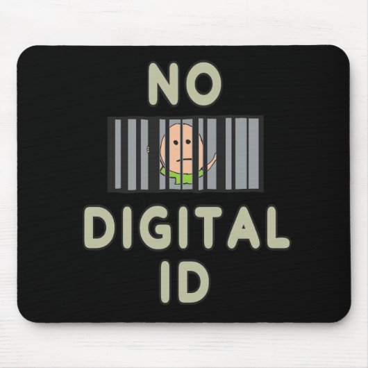 Geen digitale id muismat (Voorkant)