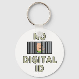 Geen digitale id sleutelhanger