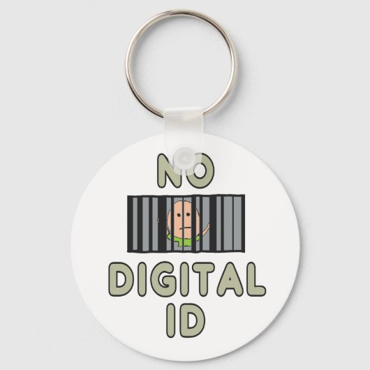 Geen digitale id sleutelhanger (Voorkant)