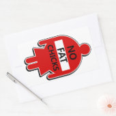 Geen dikke kuikens Sticker (Envelop)