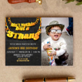 Geen ding, maar een 3-Thang met foto - Landschap Kaart