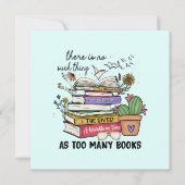 Geen ding zo veel boeken (Voorkant)