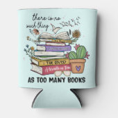 Geen ding zo veel boeken blikjeskoeler (Voorkant)